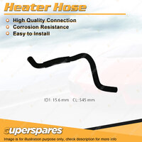 Superspares Heater Hose for Toyota Camry MCV36R 3.0L V6 DOHC 24V MPFI 545mm