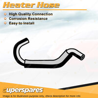 Superspares Heater Inlet Hose for Holden Barina MH 1.3L 4 cyl SOHC 8V Carb