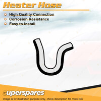 Heater Hose for Holden Rodeo R9 2.2L 4 cyl SOHC 8V Heater to Water Pipe