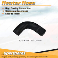 Superspares Heater Inlet Hose for Toyota Cressida MX83R 3.0L 6 cyl DOHC 24V MPFI