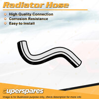 Superspares Upper Radiator Hose for Honda Prelude BB6 2.2L 4 cyl DOHC 16V MPFI