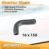 Heater Hose for Mitsubishi Pajero NP 3.2L 4 cyl DOHC 16V DTFI Diesel 150mm