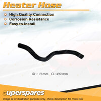 Superspares Heater Hose for Nissan Tiida C11 1.8L 4 cyl DOHC VVT 16V MPFI 490mm