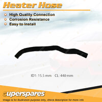 Superspares Heater Hose for Toyota Kluger MCU28R 3.3L V6 DOHC 24V MPFI 440mm