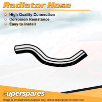 Superspares Upper Radiator Hose for Hyundai Santa Fe 2.4L 4 cyl DOHC 16V MPFI