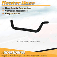 Superspares Heater Inlet Hose for Daihatsu Charade G100 CB 1.0L 1987-1993