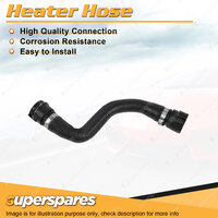 Superspares Heater Hose for BMW X5 E53 3.0L 6 cyl DOHC 24V MPFI 03/2001-12/2003