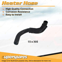 Superspares Heater Inlet Hose for Nissan Navara D22 3.3L V6 SOHC 12V MPFI