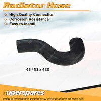 Superspares Upper Radiator Hose for Ford Trader 711 811 ZB 4.1L 1981-1995