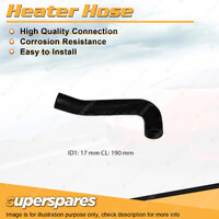 Superspares Heater Hose for Holden HG HJ HT 253ci 4.2L V8 OHV 16V Carb 1969-1976