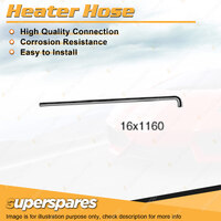 Superspares Heater Hose Rubber Hose Length 1160mm Inside Diameter 16mm