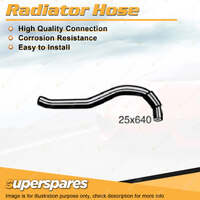 Superspares Lower Side Radiator Hose Length 640mm Inside Diameter 25mm