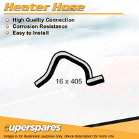 Superspares Heater Hose Rubber Hose Length 405mm Inside Diameter 16mm