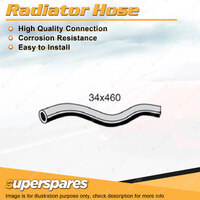 Superspares Lower Side Radiator Hose Length 460mm Inside Diameter 34mm