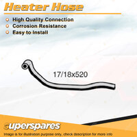 Superspares Heater Hose Length 520mm Inside Diameter 17mm Bell ID 18mm