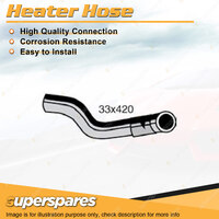 Superspares Heater Hose Rubber Hose Length 420mm Inside Diameter 33mm