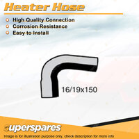 Superspares Heater Hose Length 150mm Inside Diameter 16mm Bell ID 19mm