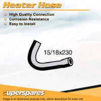 Superspares Heater Hose Length 230mm Inside Diameter 15mm Bell ID 18mm