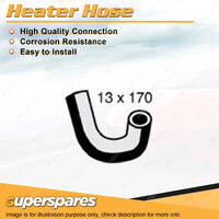 Superspares Heater Hose Rubber Hose Length 170mm Inside Diameter 13mm