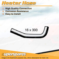 Superspares Heater Hose Rubber Hose Length 300mm Inside Diameter 16mm