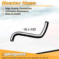 Superspares Heater Hose Rubber Hose Length 430mm Inside Diameter 16mm