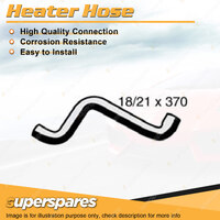 Superspares Heater Hose Length 370mm Inside Diameter 18mm Bell ID 21mm