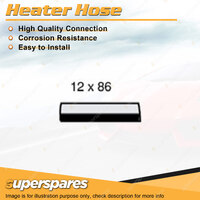 Superspares Heater Hose Rubber Hose Length 86mm Inside Diameter 12mm