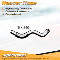 Superspares Heater Hose Rubber Hose Length 340mm Inside Diameter 16mm