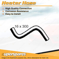 Superspares Heater Hose Rubber Hose Length 300mm Inside Diameter 16mm