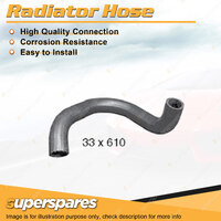 Superspares Lower Side Radiator Hose Length 610mm Inside Diameter 33mm