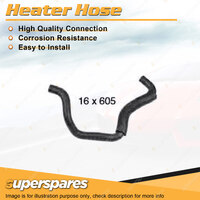 Superspares Heater Hose Rubber Hose Length 605mm Inside Diameter 16mm