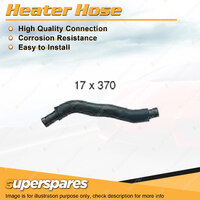 Superspares Heater Hose Rubber Hose Length 370mm Inside Diameter 17mm