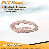 Superspares PVC Hose 10mm (3/8) ID x 20m Length Transfer of Air and Water