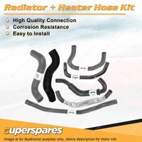 Superspares Hose Set for Toyota Landcruiser KDJ120R KDJ121R 3.0L 1KD-FTV