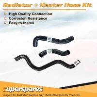 Superspares Radiator Hose Kit for Ford Falcon BF 4.0L 6 cyl 24V Barra 190 08-11