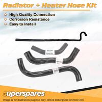 Superspares Radiator Hose Kit for Holden Commodore VE 6.0L V8 16V L98 2006-2010