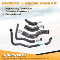 Superspares Hose Set for Toyota Hilux KZN165R 3.0L 8V SOHC 1KZ-TE 1999-2005