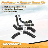 Superspares Radiator + Heater Hose Kit for Holden Colorado RC Rodeo RA 3.6L LCA