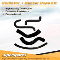 Radiator & Heater Hose Kit for Ford Fairmont EF EL 4.0L without Connector