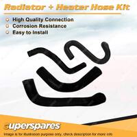 Radiator & Heater Hose Kit for Ford Festiva WA WB 1.3L B3 1991-1996 Manual