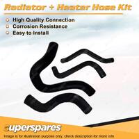 Radiator & Heater Hose Kit for Ford Laser KF KH TX3 1.8L BP 1990-1994