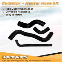 Radiator & Heater Hose Kit for Toyota Corolla AE90 AE92 AE92R 1.4L 1.6L