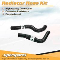 Upper+Lower Radiator Hose Kit for Ford Maverick DA 4.2L 6 cyl Diesel TD42 88-94