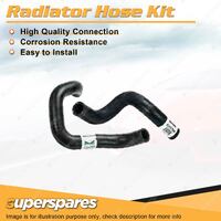 Superspares Radiator Hose Kit for Ford Laser KF KH TX3 KJ 1.6L 1.8L 4 cyl 90-94