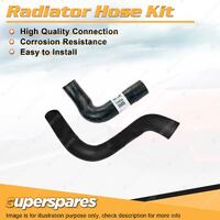 Superspares Radiator Hose Kit for Ford Fairlane ZD Falcon XY 4.9L 70-72 with AC