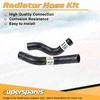 Upper+Lower Radiator Hose Kit for Toyota Landcruiser VDJ76R VDJ78R VDJ79R 4.5L