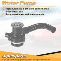 Superspares Water Pump for Kia Ceres 2.2L OHV 8V S2 4Cyl Diesel 92-97