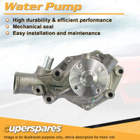 Superspares Water Pump for Isuzu NKR ELF Series 3.6L 3.9L 4BE1 4BD1 4Cyl Diesel