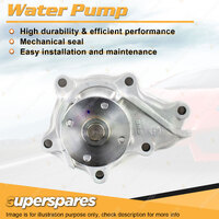 Superspares Water Pump for Nissan Maxima A31 J30 3.0L SOHC 12V VG30E V6 Petrol