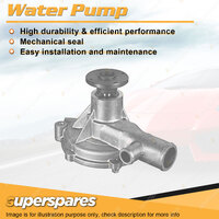 Superspares Water Pump for Nissan Patrol 160 4.0L OHV 12V P40 6Cyl Petrol 80-87